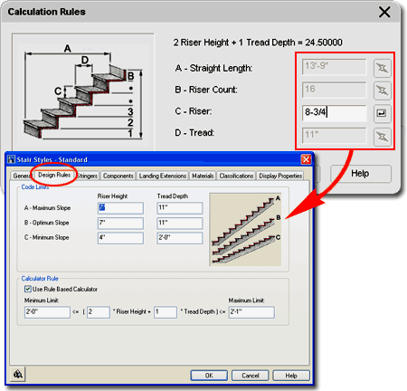 stairs calculation