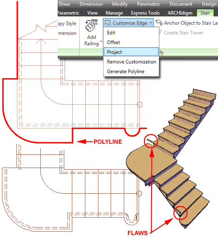 Custom Stairs in AutoCAD Architecture